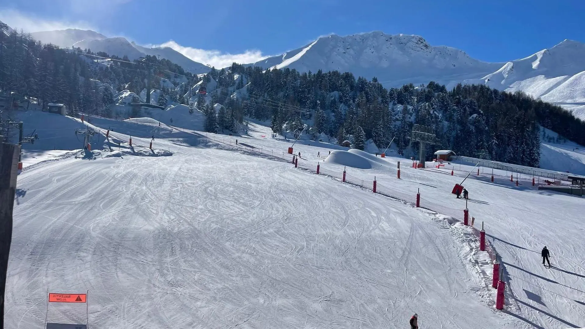 Studio Lumineux Avec Balcon Et Acces Direct Aux Pistes, Casier A Skis - Fr-1-181-2650 La Plagne-Tarentaise